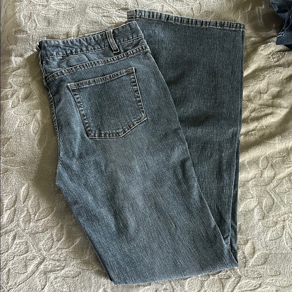 Route 66 Blue Flare Wide Leg Jeans